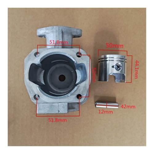 Moteur essence EC08 EC208 avec kit de cylindre piston 1E50FW neuf