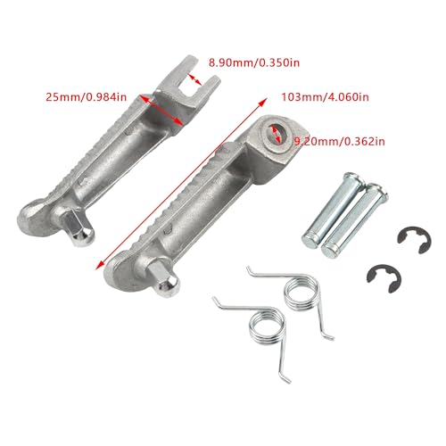 Repose-pieds pilote antidérapant pour moto YZF R6 R1 MT09 MT03
