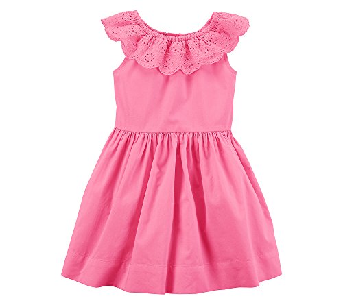 Robe à fleurs légère en coton pour habiller facilement votre fille