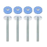 Matériau PVC robuste : conçu pour résister à l’usage quotidien, ce kit de vis assure une fixation stable avec finition discrète et moderne, qui s’intègre harmonieusement à votre intérieur sans compromettre l’esthétique