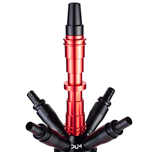 DUM Narguilé Magnum 2.0 Medium Red avec accessoires