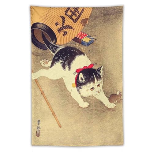 小林清親こばやし きよちか浮世絵 偉大な画家名作 絵画 アートポスター タペストリー 印刷 ウォールアート リビング ダイニングルーム ベッドルーム 壁飾り 壁の絵40"x60"
