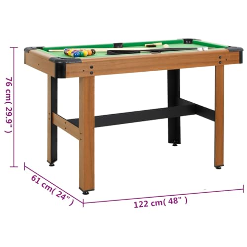Premium Mini-Billardtisch für Erwachsene & Kinder | Pool-Billardtisch 4ft 122 cm – Bild 8