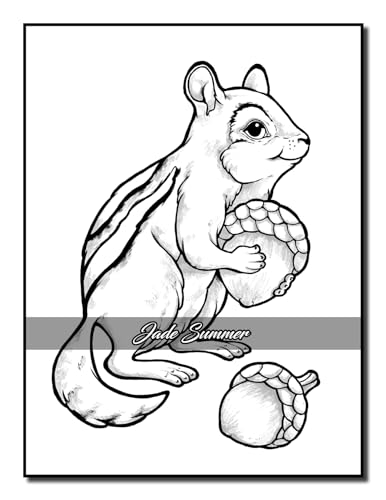 Easy Coloring Book: Large Print Designs for Adults and Seniors with 50 Simple Images of Animals, Flowers, Food, Objects, and More! (Easy Coloring Books) - Image 24