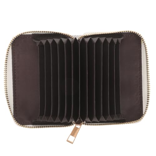 PU Leather Coin Purse Zipper Wallet for Women Fashionable Small Clutch with Versatile Card Slots Durable Design for Everyday Use Elegant