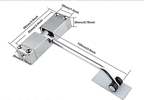 Chiudiporta a molla, Chiudiporta automatico