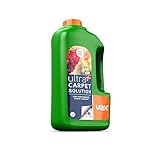 Vax Ultra+ 1.5L Carpet Cleaner Solution, Stain Remover Shampoo, Rose Burst Scent, Helps to Combat Odours, 1-9-137771, Green