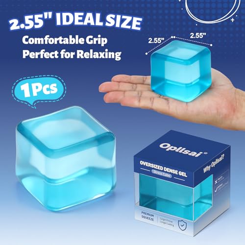 2.55 Inch Stress Cube, Squishy Fidget Toy for Kids and Adults by Opllsai - Used condition - Image 2