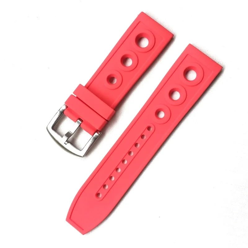 Bracelet en silicone 24mm haute qualité pour Breitling