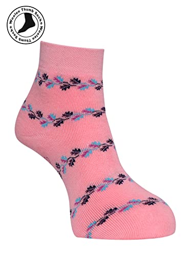 Image of Dollar Ankle Length Socks For Women (Pack of -3) In Assorted Color