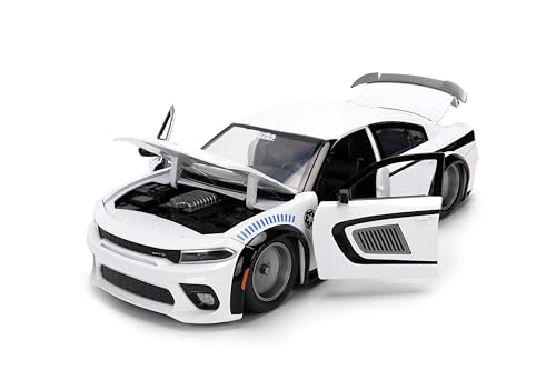 Jada Star Wars Stormtrooper 2021 Dodge Charger SRT 1:24 miniatura 4