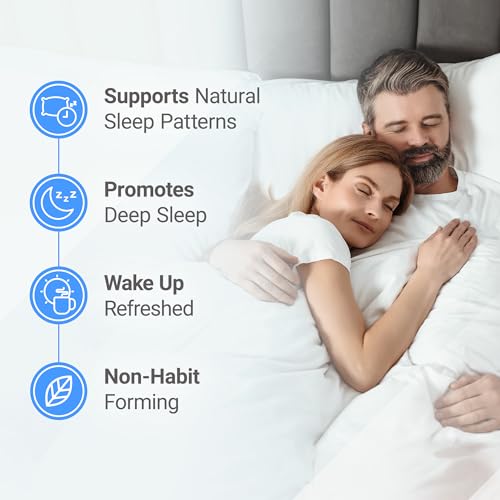 Nested Naturals Luna Sleep Supplement, Melatonin Free, Non-Habit Forming Herbal Sleep Supplement, Adult Bedtime Support, Help Sleeping w/Chamomile, Valerian, L-Theanine, 60 Vegan Capsules - Image 3