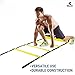 BELCO SPORTS 6 Inch Cones Pack 6,10 Space Markers and 4 Meter Ladder Agility Combos (Set-2)