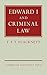 Produktbild Edward I and Criminal Law (Wiles Lectures)