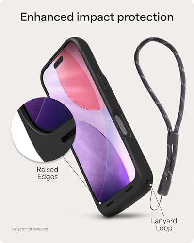 Image of Mophie Juice Pack Battery Case for iPhone 17 Pro - Slim Charging Case, Up to 50% Extra Battery Life, High Impact Protection, Magnetic Back for Wallets & Mounts, Sustainable Material, Black