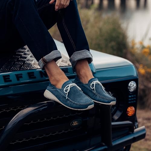 Image of OLUKAI Ka'a Driver Men's Loafers, Italian Suede Shoes, Premium Material & Contemporary Look, Comfortable Fit & All-Day Support