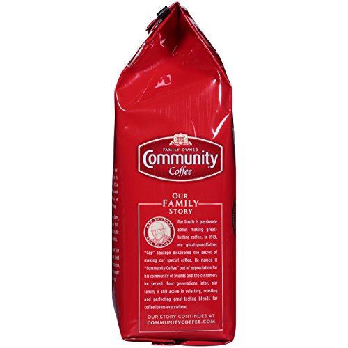 Image of Community Coffee Cafe Special Blend 72 Ounces, Medium Dark Roast Ground Coffee, 12 Ounce Bag (Pack of 6)