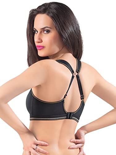 Image of Dazzle 62001 Women's Sports Spacer Racer Back Bra (Multi-Coloured)