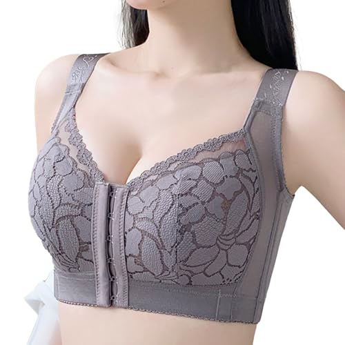 Soutien-gorge avant en dentelle sans armatures douloureuses lingerie grand confort