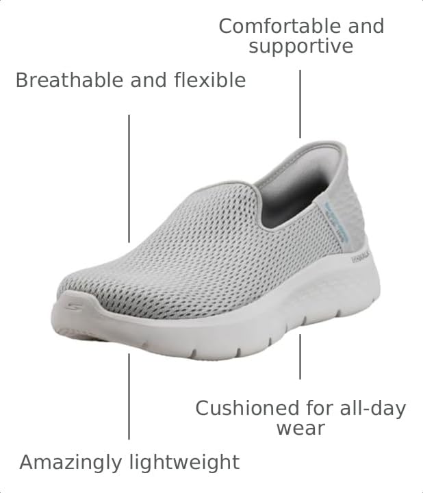 Image of Skechers Women's Hands Free Slip-ins Go Walk Flex - Relish Sneaker