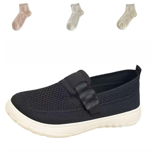 Women's Orthopedic Mesh Shoes, Breathable & Non-Stuffy, Slip-on Orthopedic Casual Shoes for Comfortable Daily Walking