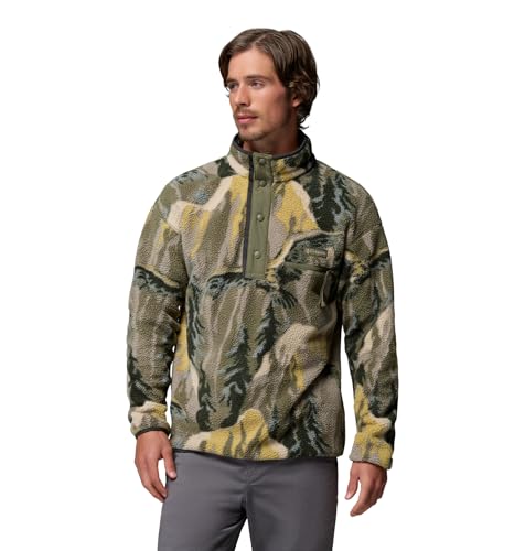Image of Columbia Helvetia II Printed Half Snap Fleece