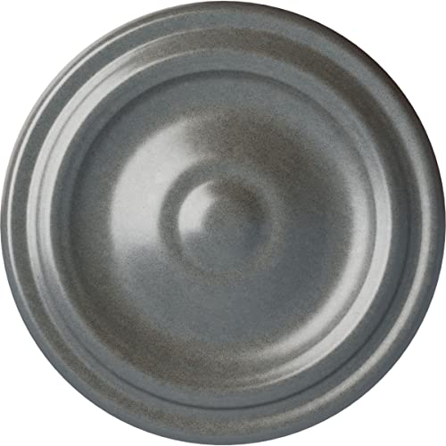 Image of 9 5 /8 inchOD x 1 1 /8 inchP Maria Ceiling Medallion (Fits Canopies up to 1 3 /4 inch), Platinum