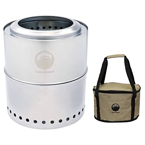 収納袋付きのウッドストーブ