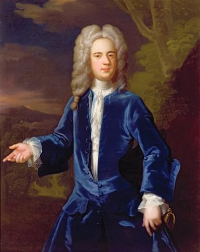 Portrait Godfrey Kneller toile décoration murale pour habiller un grand mur