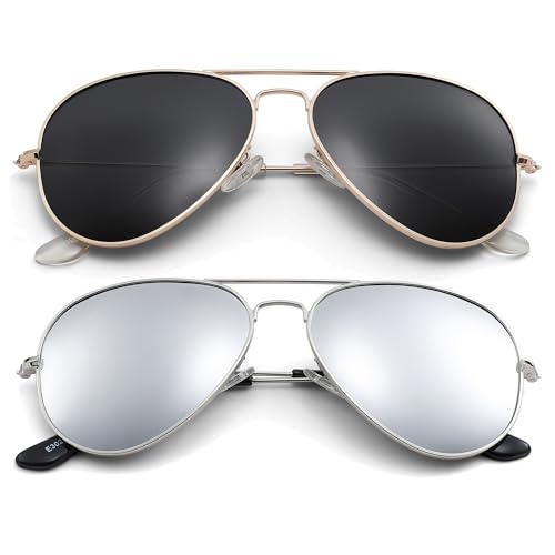 Image of Pro Acme Aviator Sunglasses for Men Women Classic Polarized UV400 Protection
