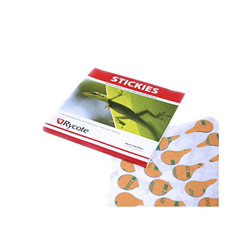 Rycote065509 Replacement Stickies for Lavalier Microphone (Pack of 25, 30 per Pack)