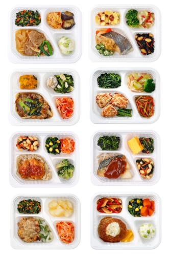 ニチレイ きくばりごぜん 冷凍弁当 (和食 8食 セット) 野菜 使用量100g以上
