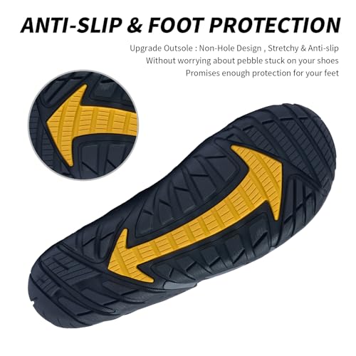 Image of SOBASO Water Shoes Women Men Hiking Dry Aqua Beach Swim Surf Shoes for Outdoor Fish Hiking Pool