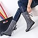 Stiefeletten Damen Herren Muck Schnüren Short Nylon Winter Schnee Regen Schnüren Wasserdicht Ente Stiefel Herren Dreck Nylonband Duck Schnee Winter Wasserdicht Regen Draussen Stiefels
