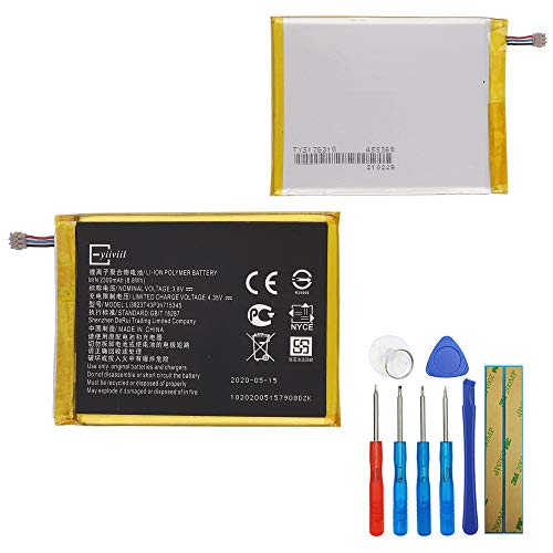 E-yiiviil Batterie de rechange Li3823T43P3h715345 compatible avec ZTE Grand S Flex 2300 mAh avec outils
