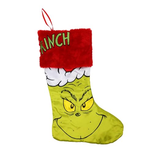 The Grinch Big Face Holiday Stocking