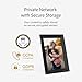 Nixplay Edge 8-Inch Wi-Fi Cloud Digital Photo Frame with Hi-Res Display