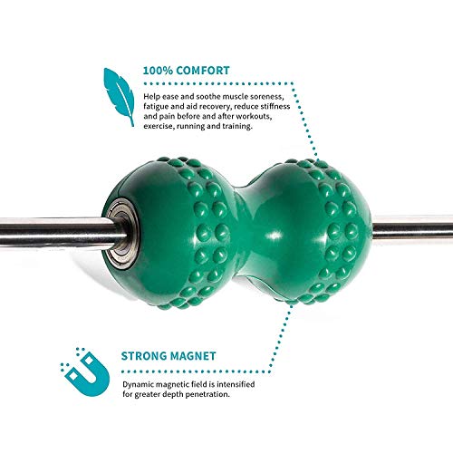 Image of Nikken Magnetic MagCreator (1330) and MagDuo (13201) Bundle - Helps Ease Tension, Relieve Stress - Used Surface Nodules for Extra Level of Stimulation - Gs Rating 800 - Nikken Magnetic Technology