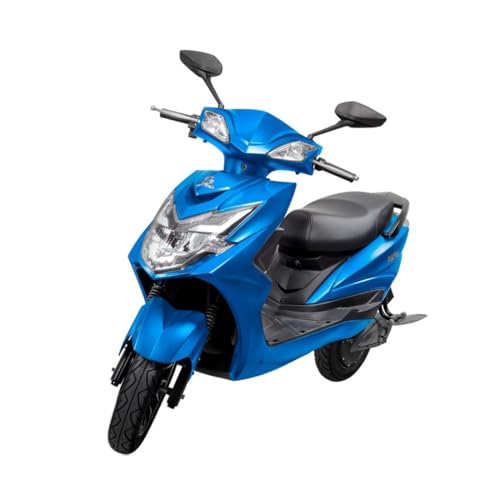 Image of Gaura G6 (Mat Blue) | High-Speed EV | 100-140 km Range, 64V 52Ah, 4-5 Hr Charging, CBS Disc Brakes | fast electric scooter
