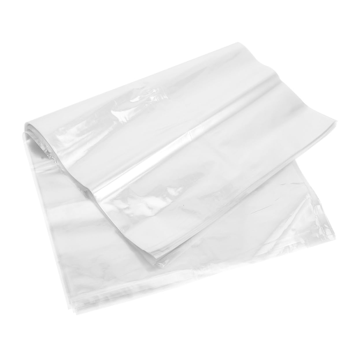 100Pcs PVC Heat Shrink Film Bags for Shoes and Sneakers
