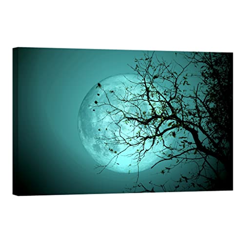 Toile nature luminescente DCL026-2 pour rompre la monotonie des murs sombres