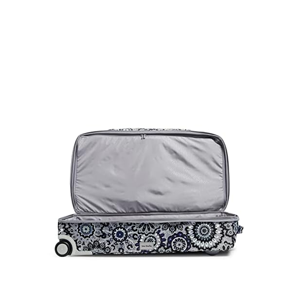 Vera Bradley Womens Recycled Ripstop Xl Foldable Rolling Duffel Travel Bag Tranquil Medallion One Size