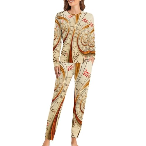 Pyjama femme Vieille Horloge pour vos soirées cocooning et nuits douillettes