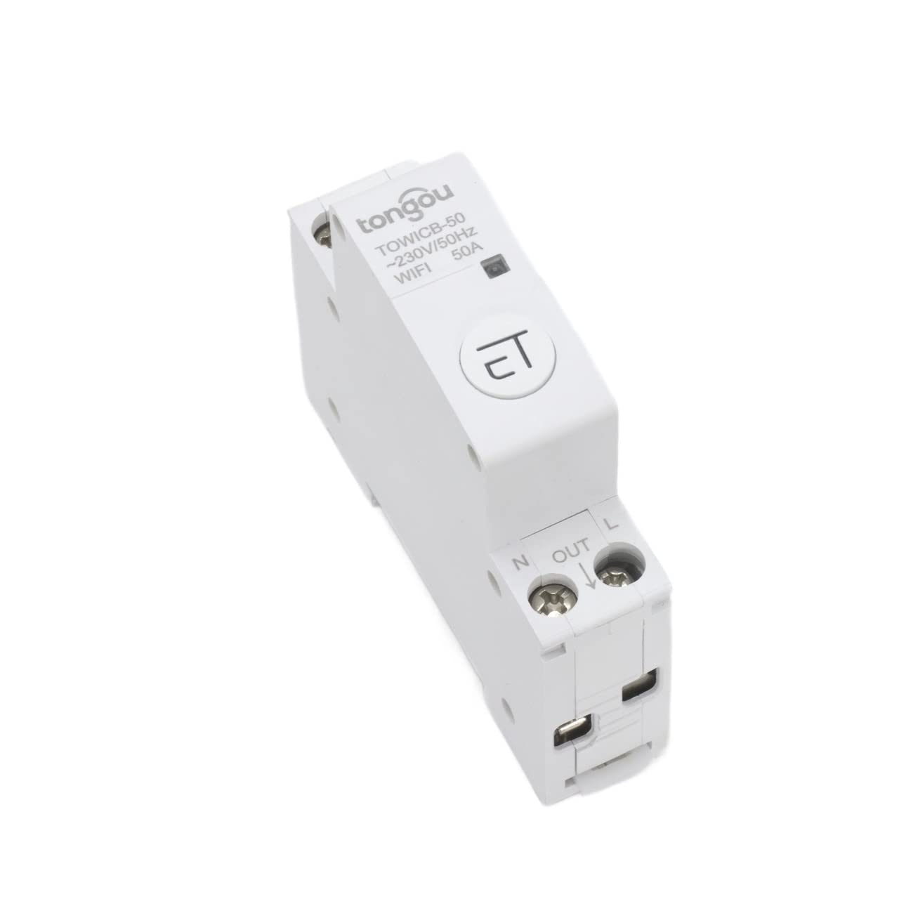 Interruttore Magnetotermico Differenziale Telecomando automatico del circuito WiFi for home Interruttore principale della guida DIN 18 mm(16a)