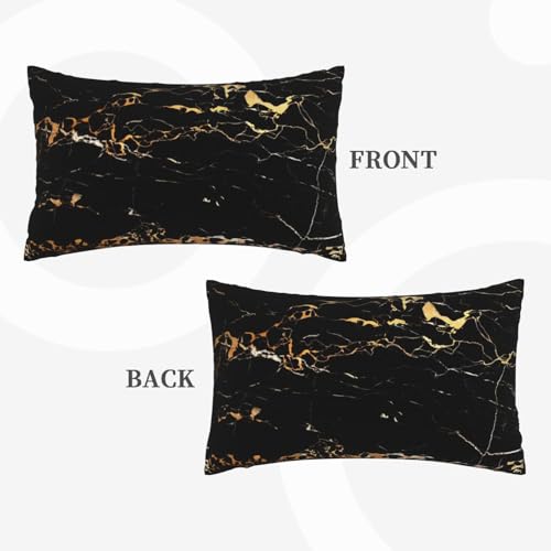 Mármol Impreso,Funda de Almohada Decorativa de poliéster, Suave, 30 x 50 cm
