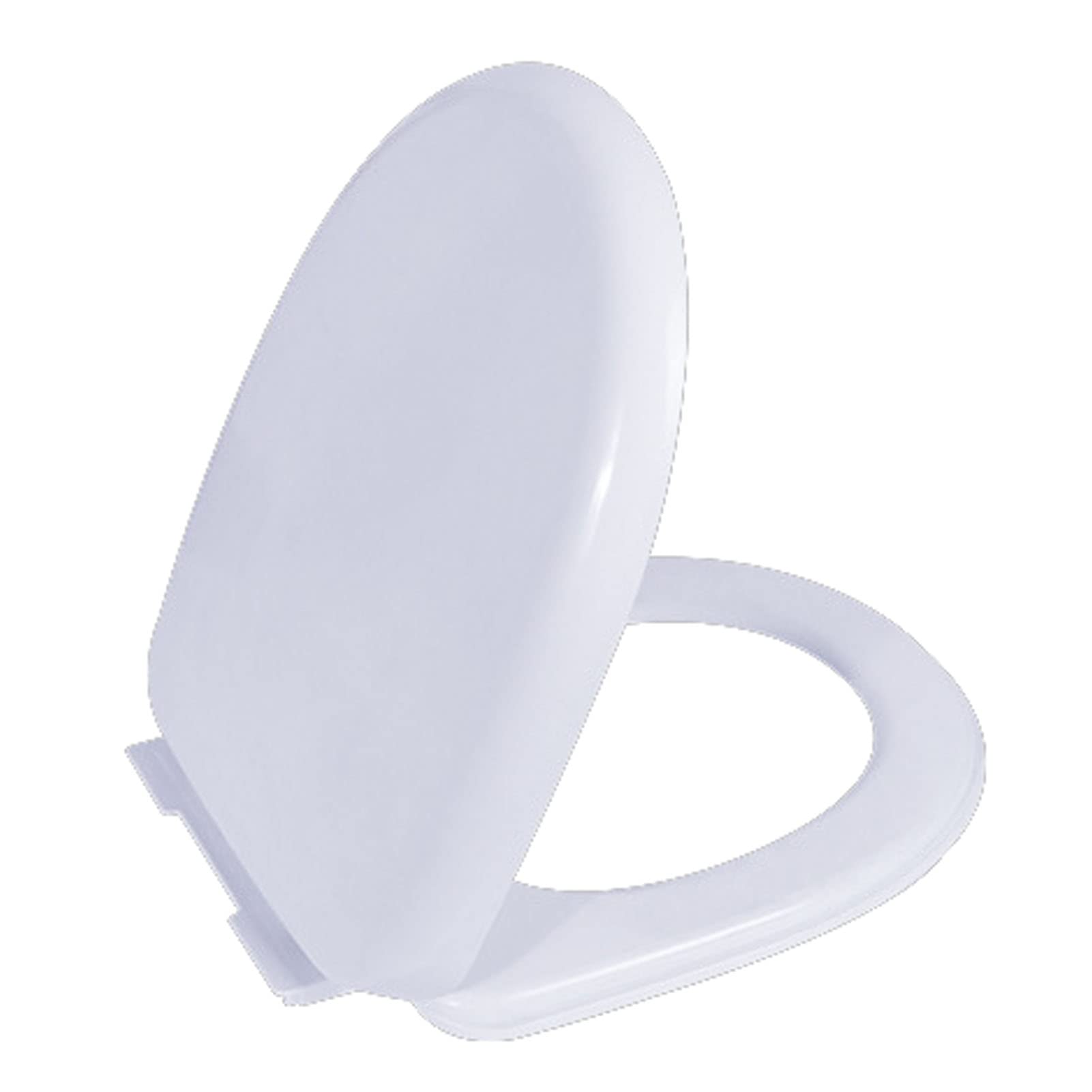 Dxpsxjl One Color Elongated Toilet Seat, Easy Install Simple Installation Content Strong Capacity Content Dual Mount Content White, Adjustable, Lightweight, Durable, Portable, User-Friendly