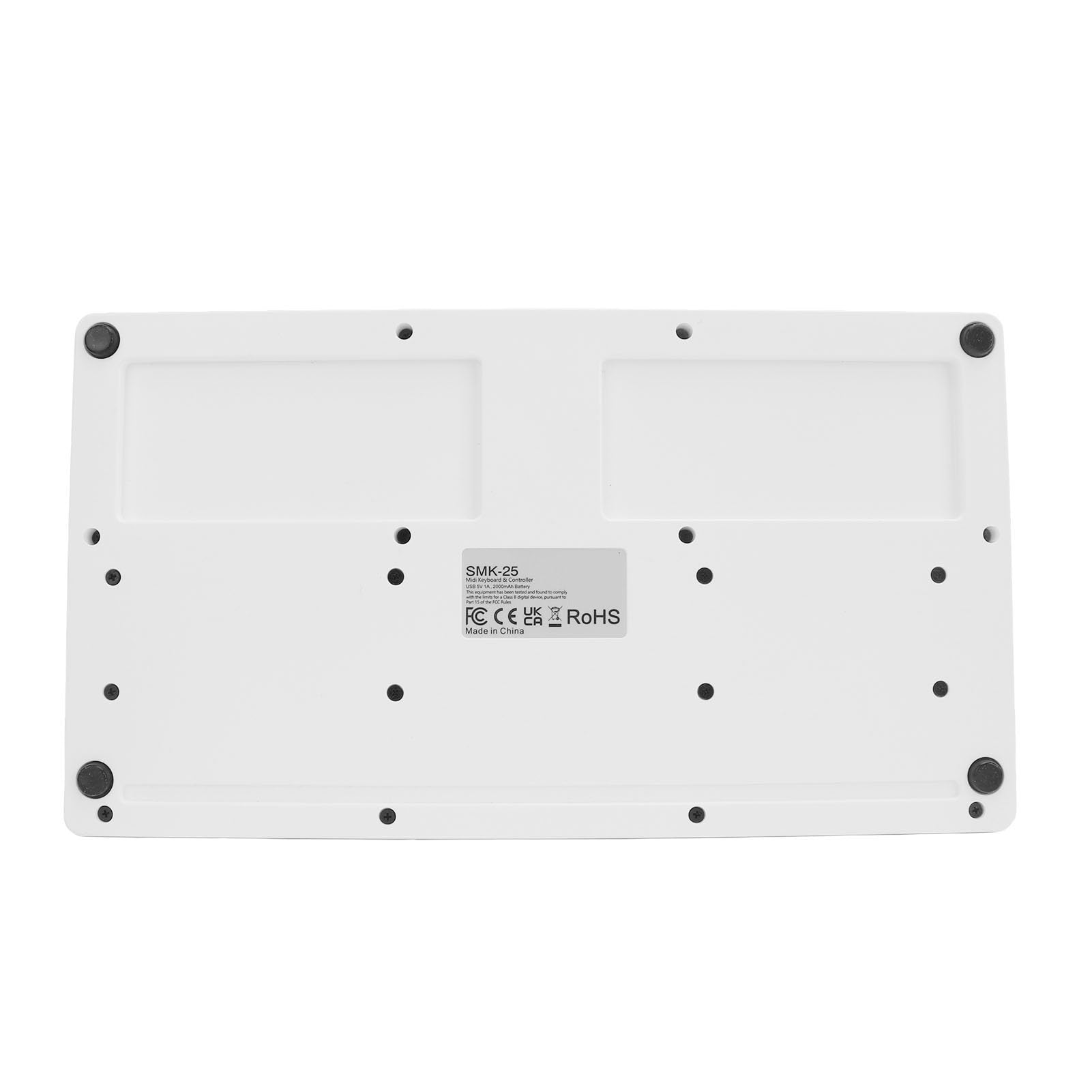 Kontroler klawiatury MIDI USB 25 klawiszy, profesjonalna dynamiczna klawiatura z padami perkusyjnymi RGB, przenośne akcesoria do aranżacji