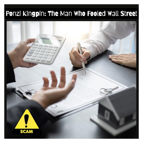 『Ponzi Kingpin: The Man Who Fooled Wall Street』のカバーアート