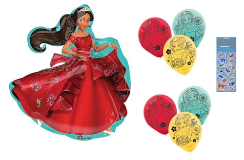 Kit ballons Elena d'Avalor pour décoration de fête d'anniversaire enfant