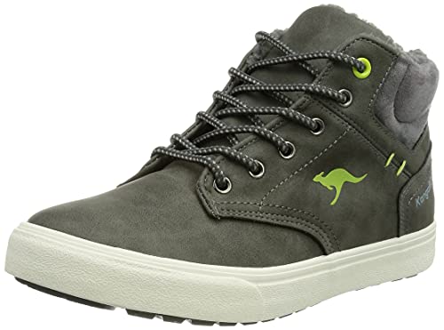 KangaROOS KAVU X, Zapatillas Mujer, Gris y Lima, 38 EU